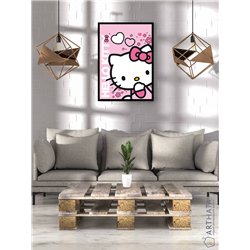 Постер, плакат интерьерный 40x60см - Hello Kitty