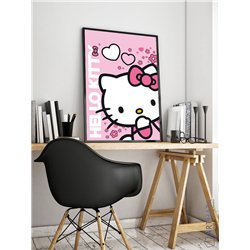 Постер, плакат интерьерный 40x60см - Hello Kitty
