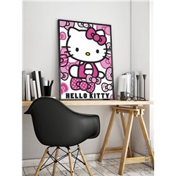 Постер, плакат интерьерный 40x60см - Hello Kitty