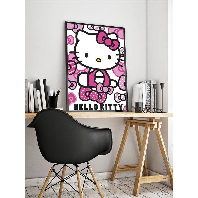 Постер, плакат интерьерный 40x60см - Hello Kitty