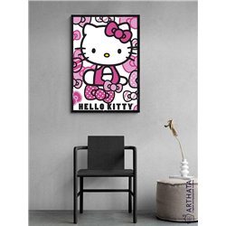 Постер, плакат интерьерный 40x60см - Hello Kitty