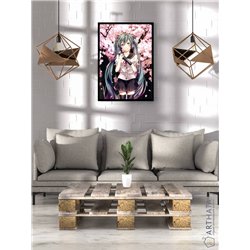 Постер, плакат интерьерный 40x60см - Hatsune Miku