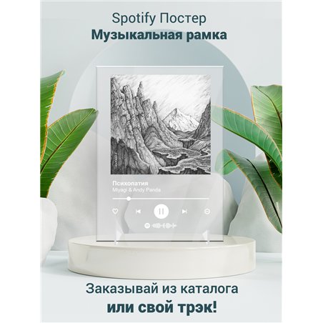 Miyagi Andy Panda - Психопатия - постер Spotify
