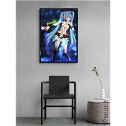 Постер, плакат интерьерный 40x60см - Hatsune Miku