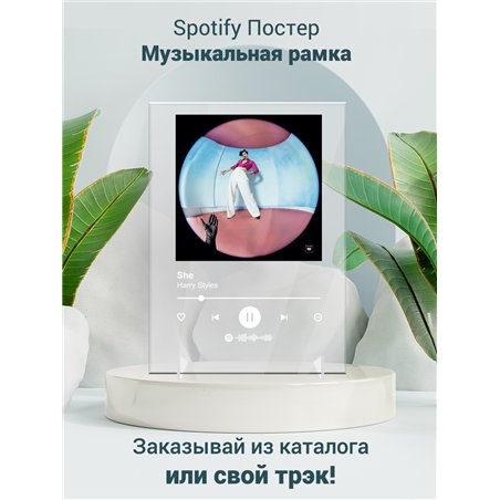 Harry Styles - She - постер Spotify