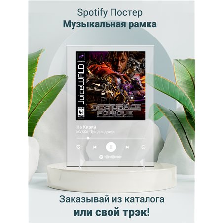 Juice WRLD - Flaws And Sins - постер Spotify