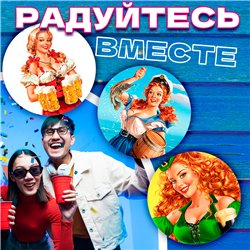 Подставка под горячее кружку деревянный пинап девушки 6 шт.