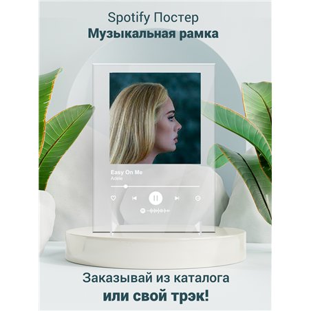 Adele - Easy On Me - постер Spotify