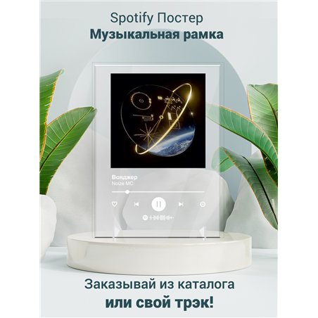Noize MC - Вояджер - постер Spotify