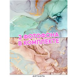 Фотофон виниловый цветной мрамор для съемки 45х70