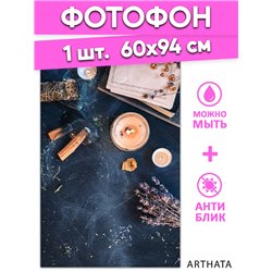 Фотофон для маникюра стол со свечей для съемки 60х94