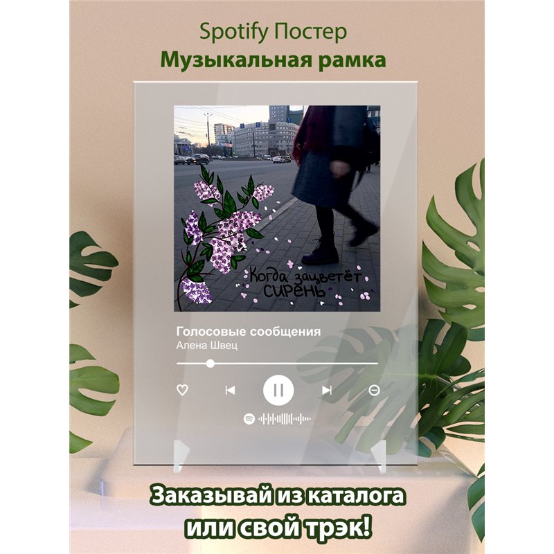 Алена Швец - Голосовые сообщения - постер Spotify