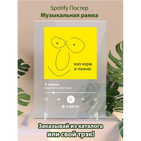 Mazellovvv Маз Корж - Я помню - постер Spotify
