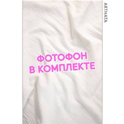 Фотофоны бежевая ткань виниловые ПВХ для съемки 60х94