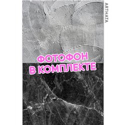 Виниловый фотофон черный мрамор для съемки 94х150