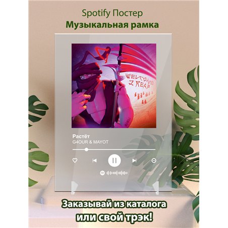 G4OUR MAYOT – Растёт - постер Spotify
