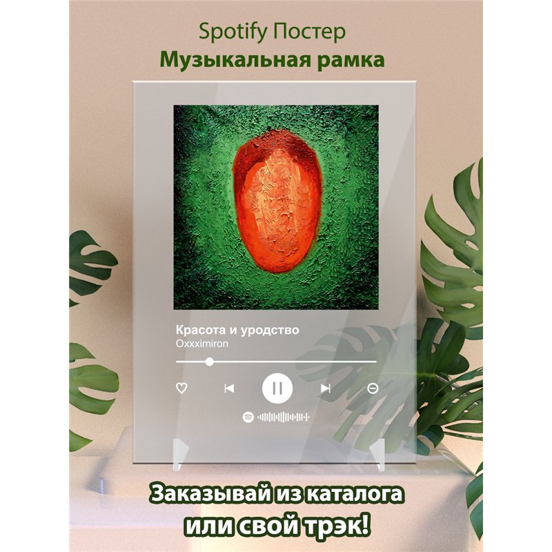 Oxxximiron - Красота и уродство - постер Spotify