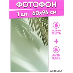Фотофоны для съемки пальмовый лист виниловый 60х94