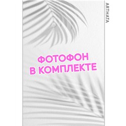 Фотофон угловой тень листьев из винила для съемки 60х94