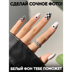 Фотофон для маникюра. Фотофон белый виниловый Заказывай в интернет магазине. Доставка на дом. Низкая цена