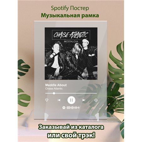 Chase Atlantic - Meddle About - постер Spotify