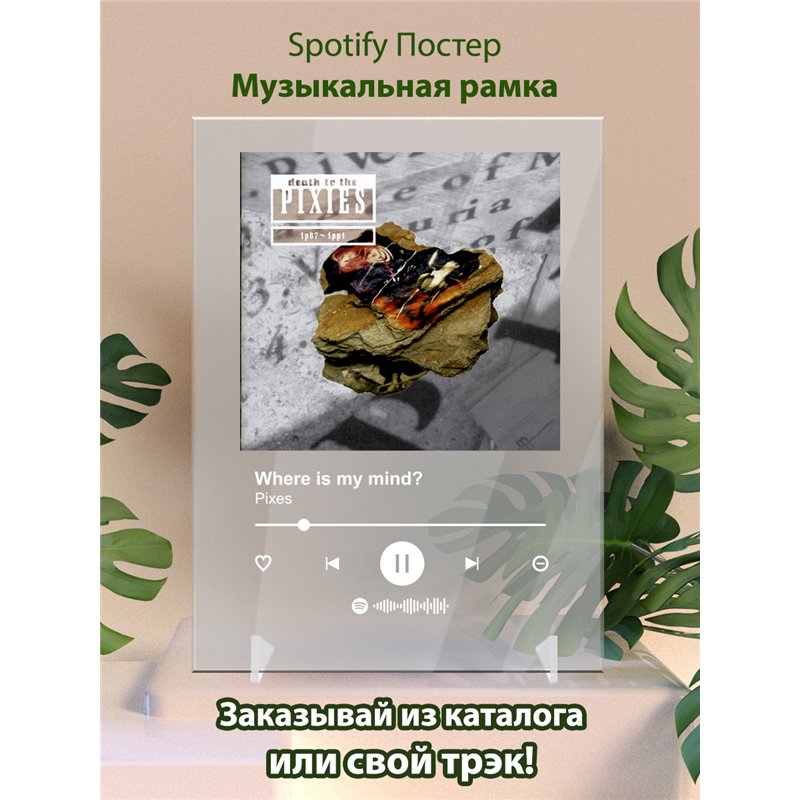 Pixes - Where is my mind - постер Spotify