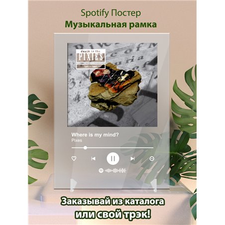 Pixes - Where is my mind - постер Spotify