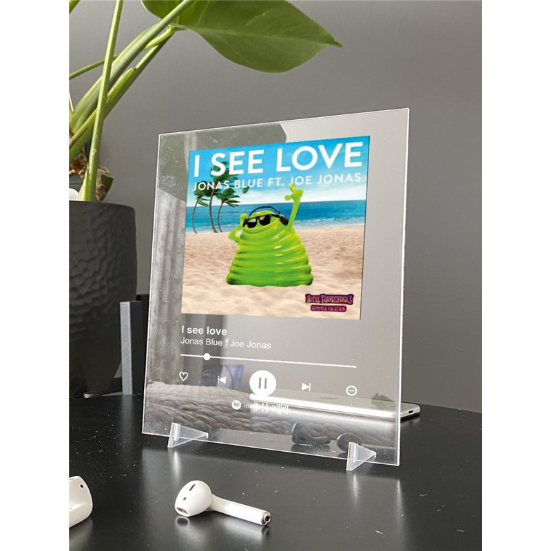 Jonas Blue f Joe Jonas - I see love - постер Spotify