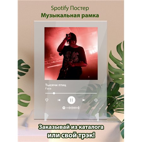 Face - Тысячи птиц - постер Spotify