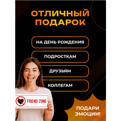 Friend Zone Френдзона табличка на дверь с приколом