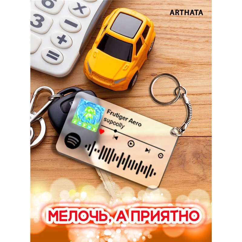 Спотифай Брелок supcolly - Frutiger Aero