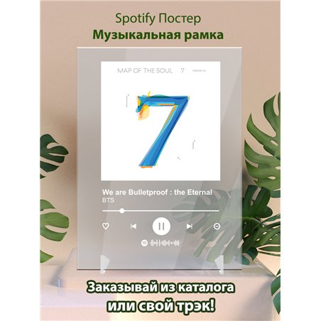 BTS - We are Bulletproof the Eternal ДВОЕТОЧИЕ - постер Spotify
