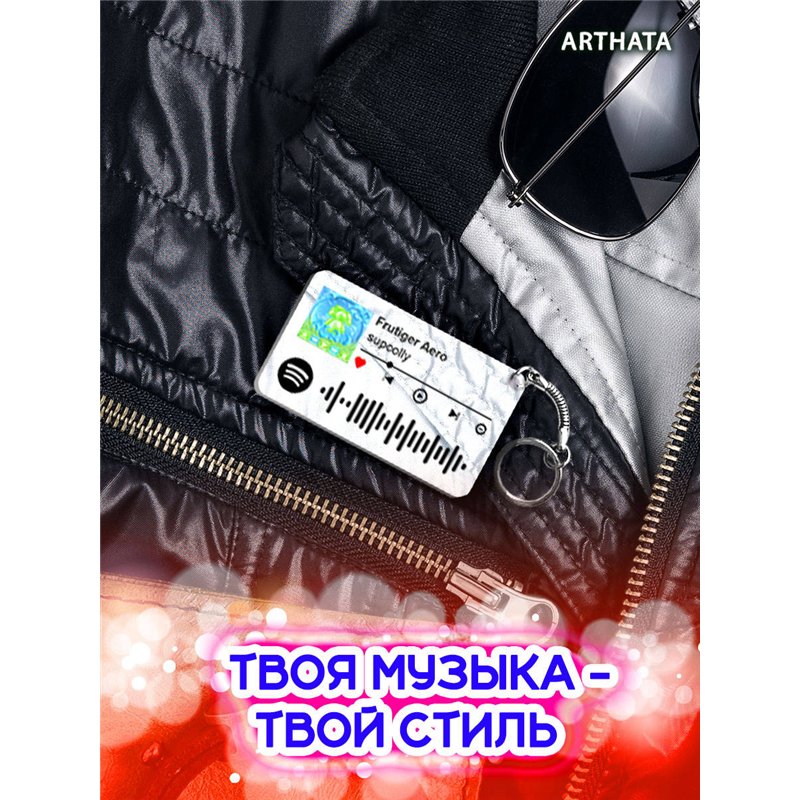 Спотифай Брелок supcolly - Frutiger Aero