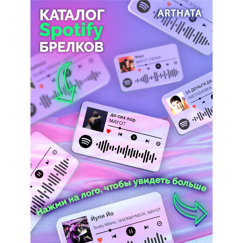 Спотифай Брелок MAYOT брелок на ключи MAYOT - до сих пор
