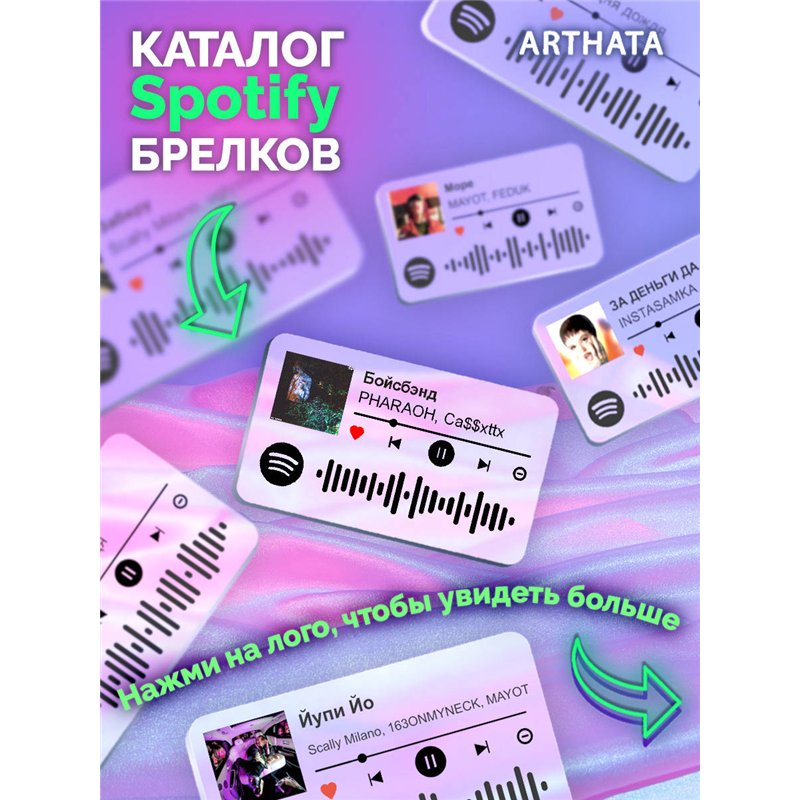 Спотифай Брелок PHARAOH брелоки PHARAOH - Бойсбэнд