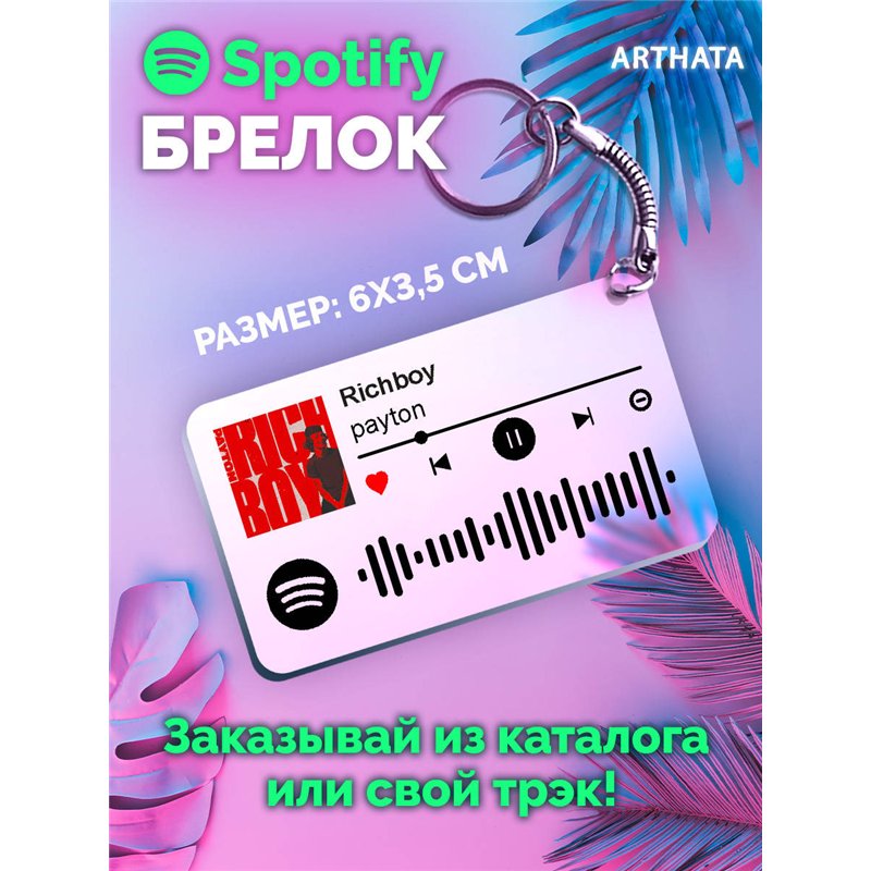 Спотифай Брелок Payton брелок для ключей Payton - Richboy