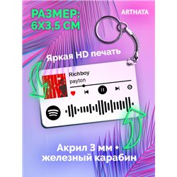 Спотифай Брелок Payton брелок для ключей Payton - Richboy