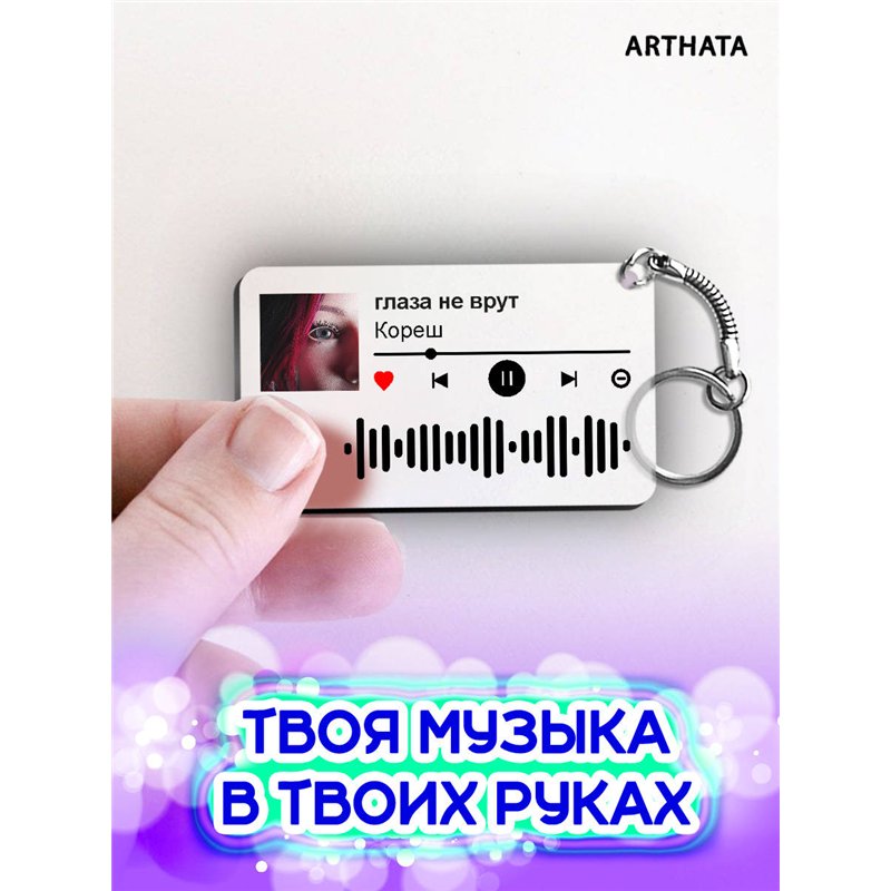Спотифай Брелок Кореш брелок на рюкзак Кореш - глаза не врут