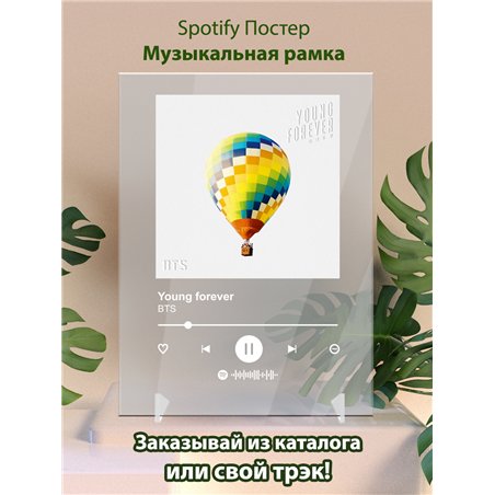 BTS - Young forever - постер Spotify