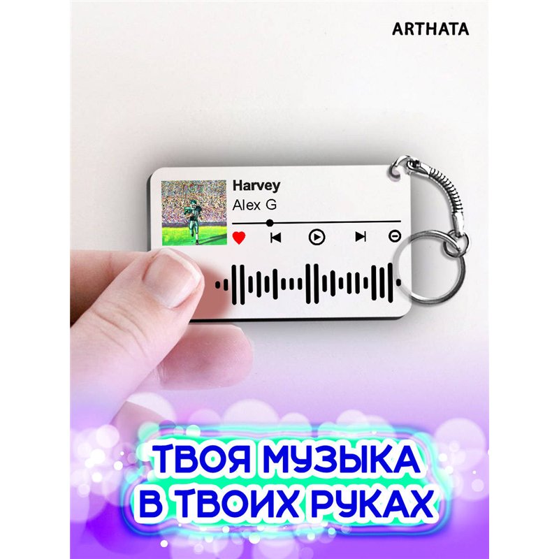 Спотифай Брелок Alex G - Harvey