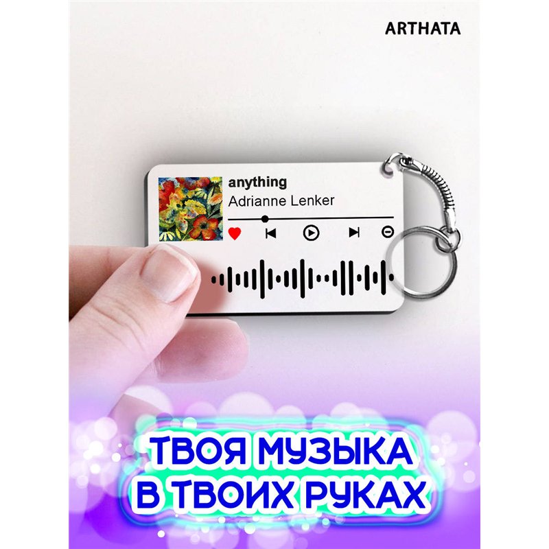 Спотифай Брелок Adrianne Lenker - anything