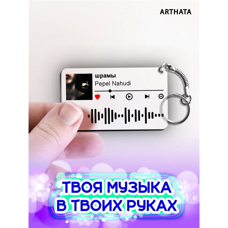 Спотифай Брелок Pepel Nahudi - шрамы
