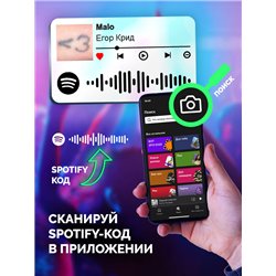 Спотифай Брелок Егор Крид - Malo