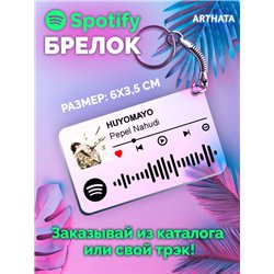 Спотифай Брелок Pepel Nahudi - HUYOMAYO