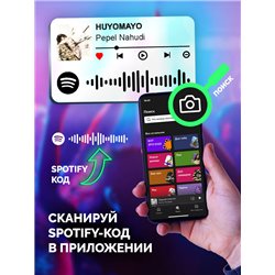Спотифай Брелок Pepel Nahudi - HUYOMAYO