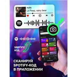 Spotify Брелок Lil Peep - nuts