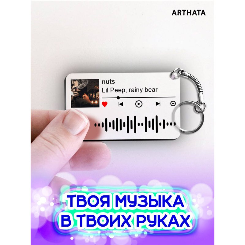 Spotify Брелок Lil Peep - nuts