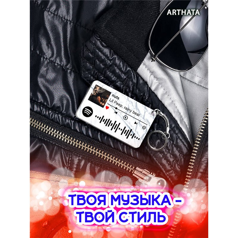 Spotify Брелок Lil Peep - nuts