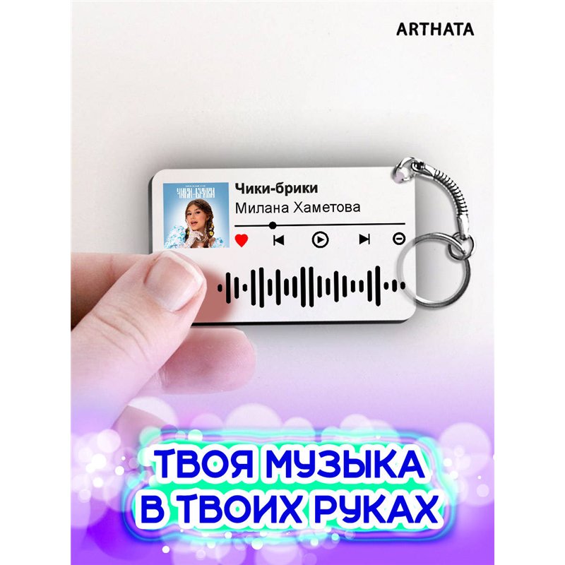 Спотифай Брелок Милана Хаметова - Чики-брики