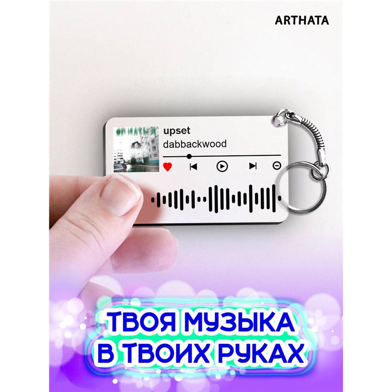 Spotify Брелок dabbackwood - upset